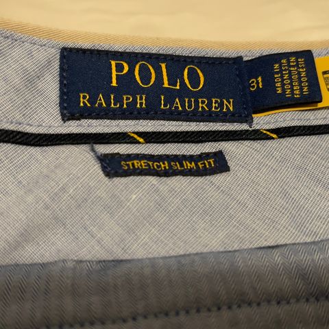 Polo Ralph Lauren Stretch Slim fit chino short, størrelse 31