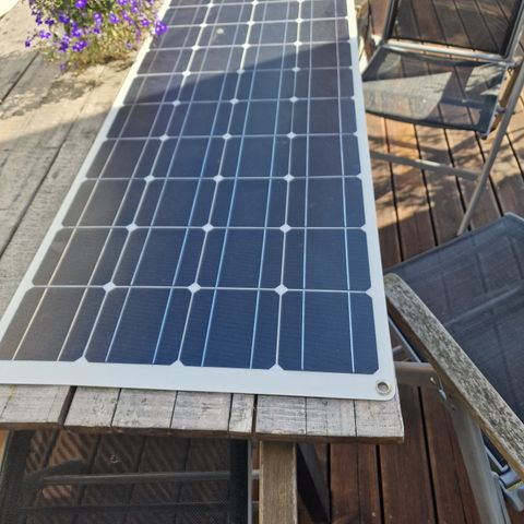 150w solcellepanel