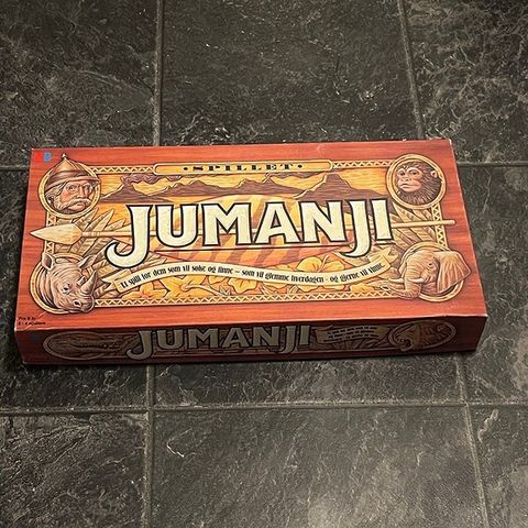 JUMANJI (Norsk utgave fra 1995) - Komplett og i flott stand