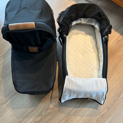 Bagdel til Emmaljunga NXT90/Twin i fargen outdoor black