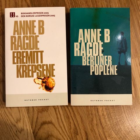 Bøker av Anne B Ragde