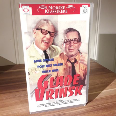 Glade vrinsk (1975) norsk film VHS