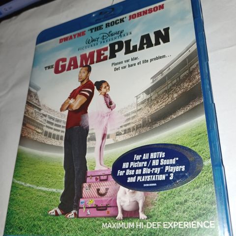 The Game plan, på Blu-ray