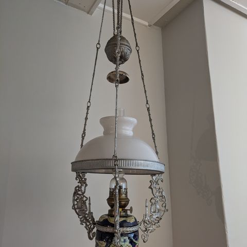 Gammel parafinlampe