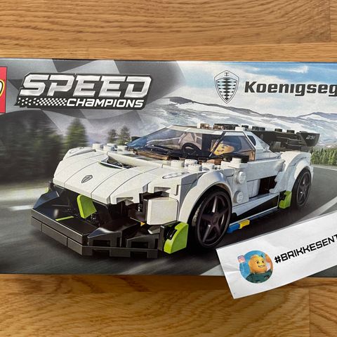 Ny/Uåpnet LEGO Speed Champions 76900 Koenigsegg Jesko