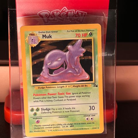 Muk Pokémonkort (1999) - Holo (NM-M)