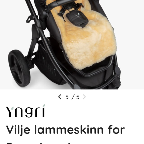 Lammeskinn til vogn