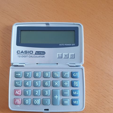 Casio SL-218LA Kalkulator foldable