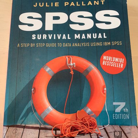 SPSS survival manual, a step by step guide to data analysis using ibm spss