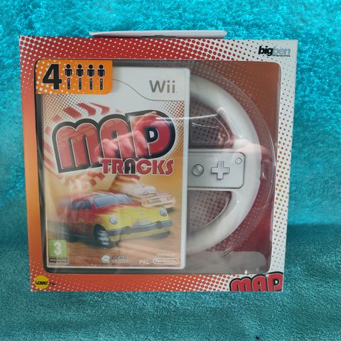 NY og SEALED Mad tracks til nintendo wii