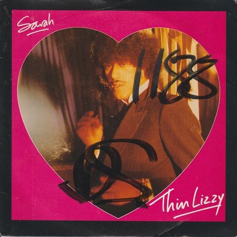 Thin Lizzy " Sarah / Got To Give It Up " Single selges for kr.25