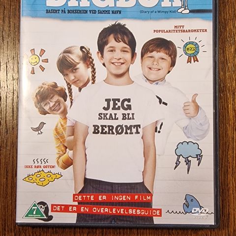 En Pingles Dagbok (2010) DVD Film