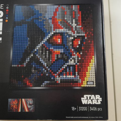LEGO Art Star Wars The Sith 31200 Ny/Uåpnet