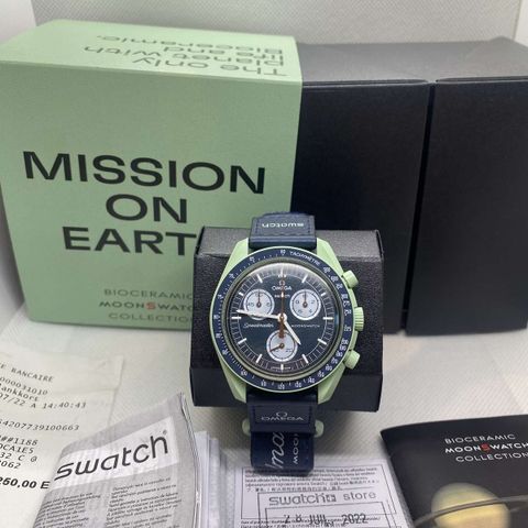 Omega x Swatch Mission on Earth