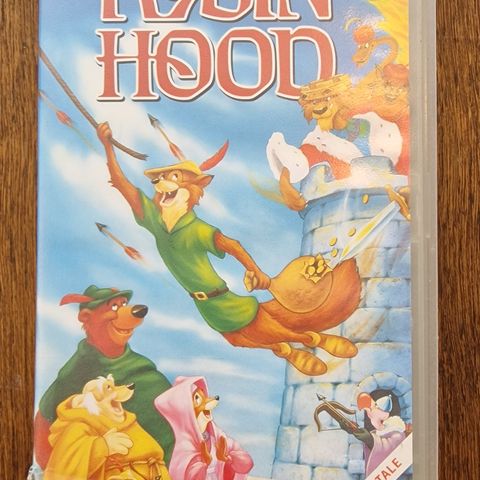 Robin Hood (1973) VHS Film