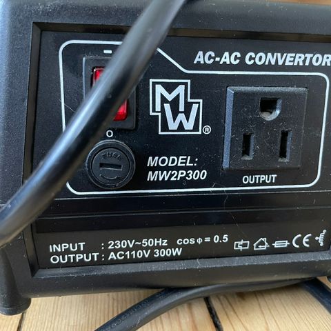 AC AC converter 220-110 Volt