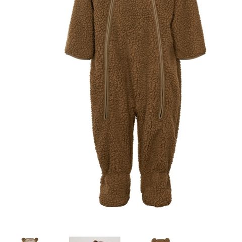 Robert Teddybear Fleece Overall by MarMar Copenhagen