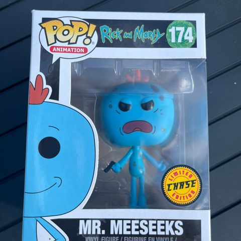 Funko Pop! Mr. Meeseeks | Rick and Morty. Chase pop!