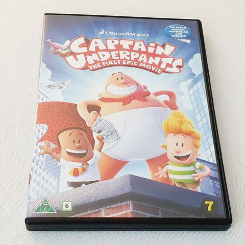 [DVD] Kaptein Supertruse | Captain Underpants : The First Epic Movie