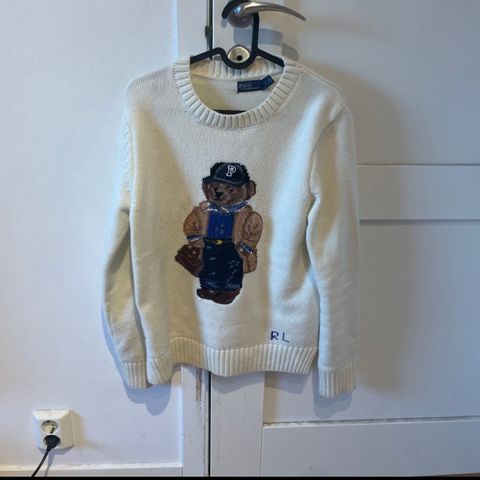 Polo bear knit genser