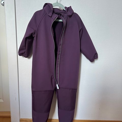 Lite og pent brukt Softshell dress fra Name it str 86