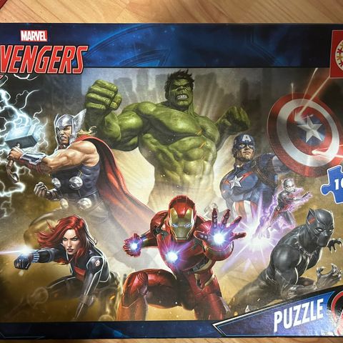 Marvel avengers puslespill 1000 brikker