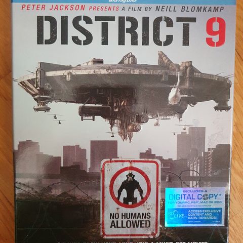 DISTRICT 9 USA utgave sonefri