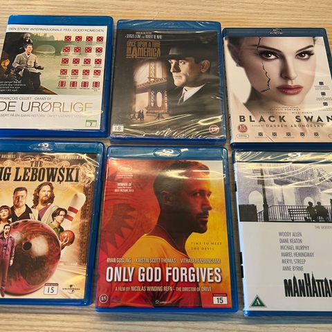 Samling av 6 filmer - Blu-ray