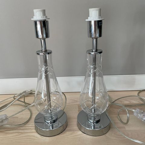 Bordlamper i glass
