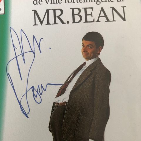 Mr. Bean autograf