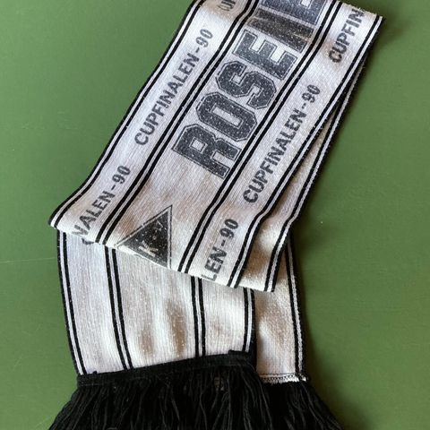 Vintage 1990 Rosenborg Ballklubb skjerf