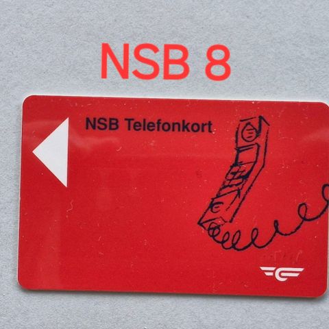 Telekort: NSB 8
