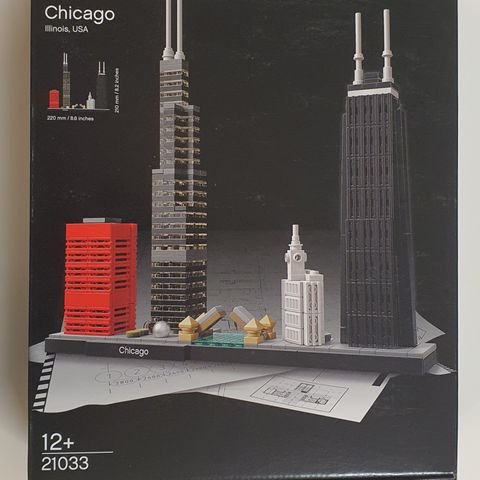 LEGO 21033 Architecture Chicago 21033 Ny/Uåpnet