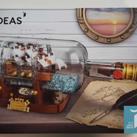 LEGO Ideas Ship in a Bottle 21313 Ny/Uåpnet