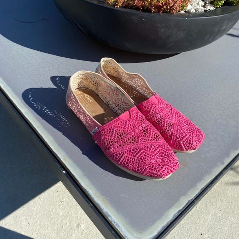 Kule rosa Toms sko .Str 38.