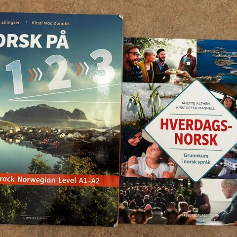 Books: norsk på 123 & Hverdagsnorsk