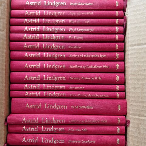 Astrid Lindgren boksamling