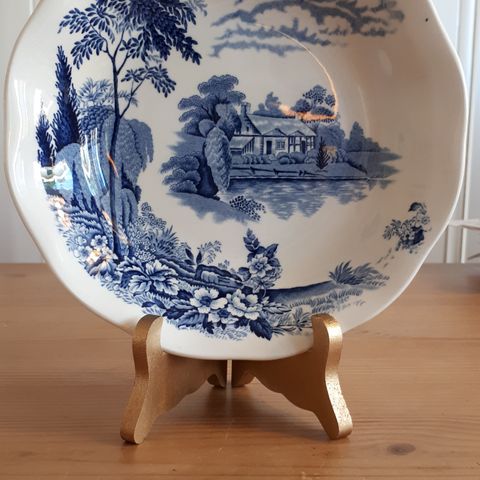 2 dype tallerker - EDEN - Wedgwood - blå