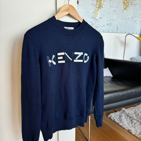 Kenzo genser, BLÅ - XS