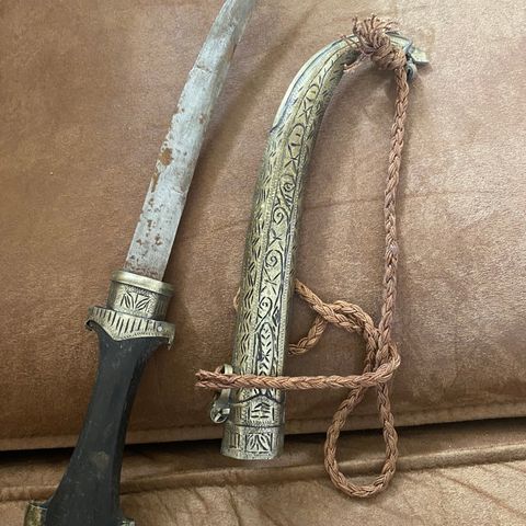 Khanjar dagger - kniv -Midtøsten.