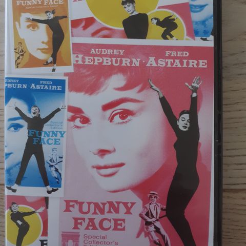 Funny Face DVD - Audrey Hepburn - Norsk Tekst (Stort utvalg)