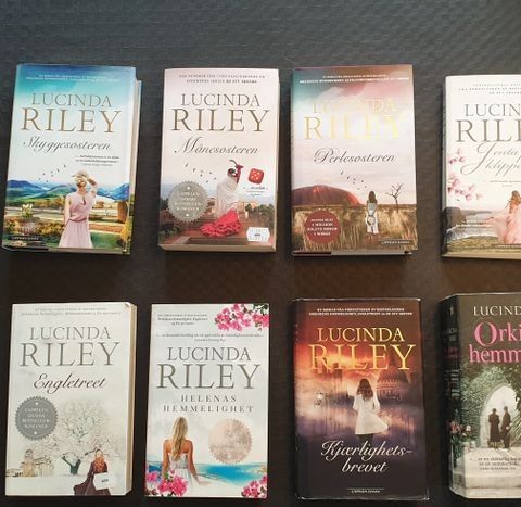Lucinda Riley // Diverse romaner // Orkideens hemmelighet mfl.