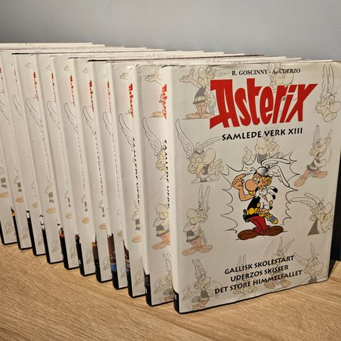 Asterix samlede verker - 13 bind