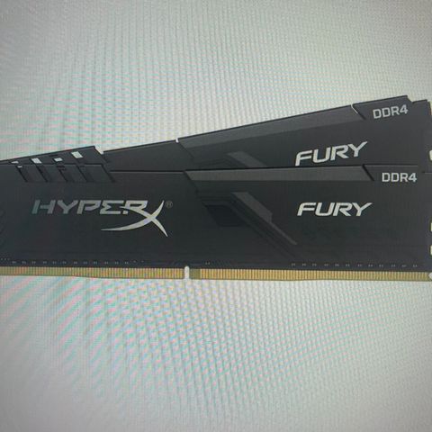 Fury DDR4 266mhz 16gb BRUKT