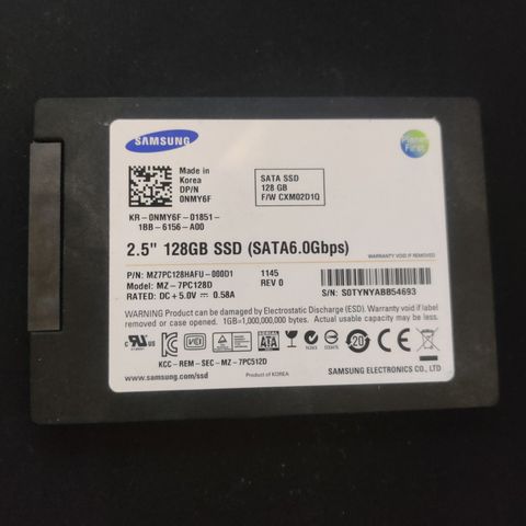 SSD 2.5" 128GB