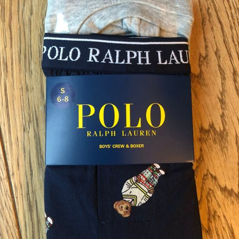 Uåpnet/ ubrukt Polo Ralph Lauren sommer- pysjamas str S/ 8 år