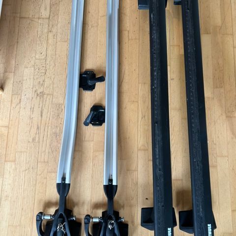 Thule WingBar Evo takstativ i sort