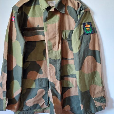Hærens uniform norsk militær buske +jakke