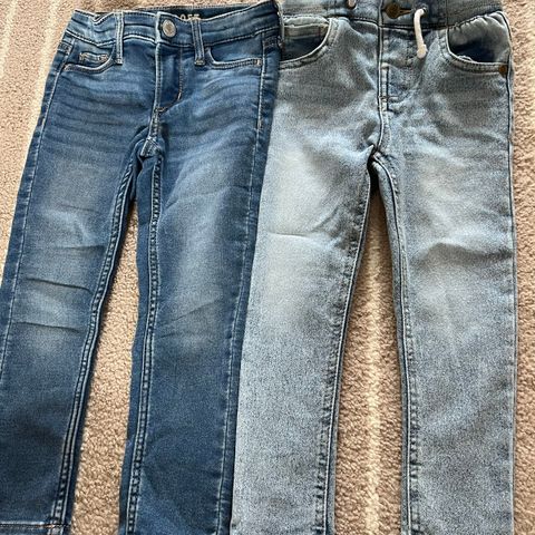 Jente jeans bukse 98