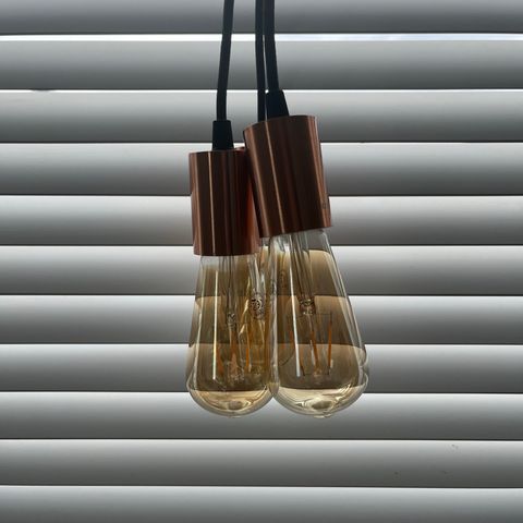 Fine pendel lamper - 3 stk